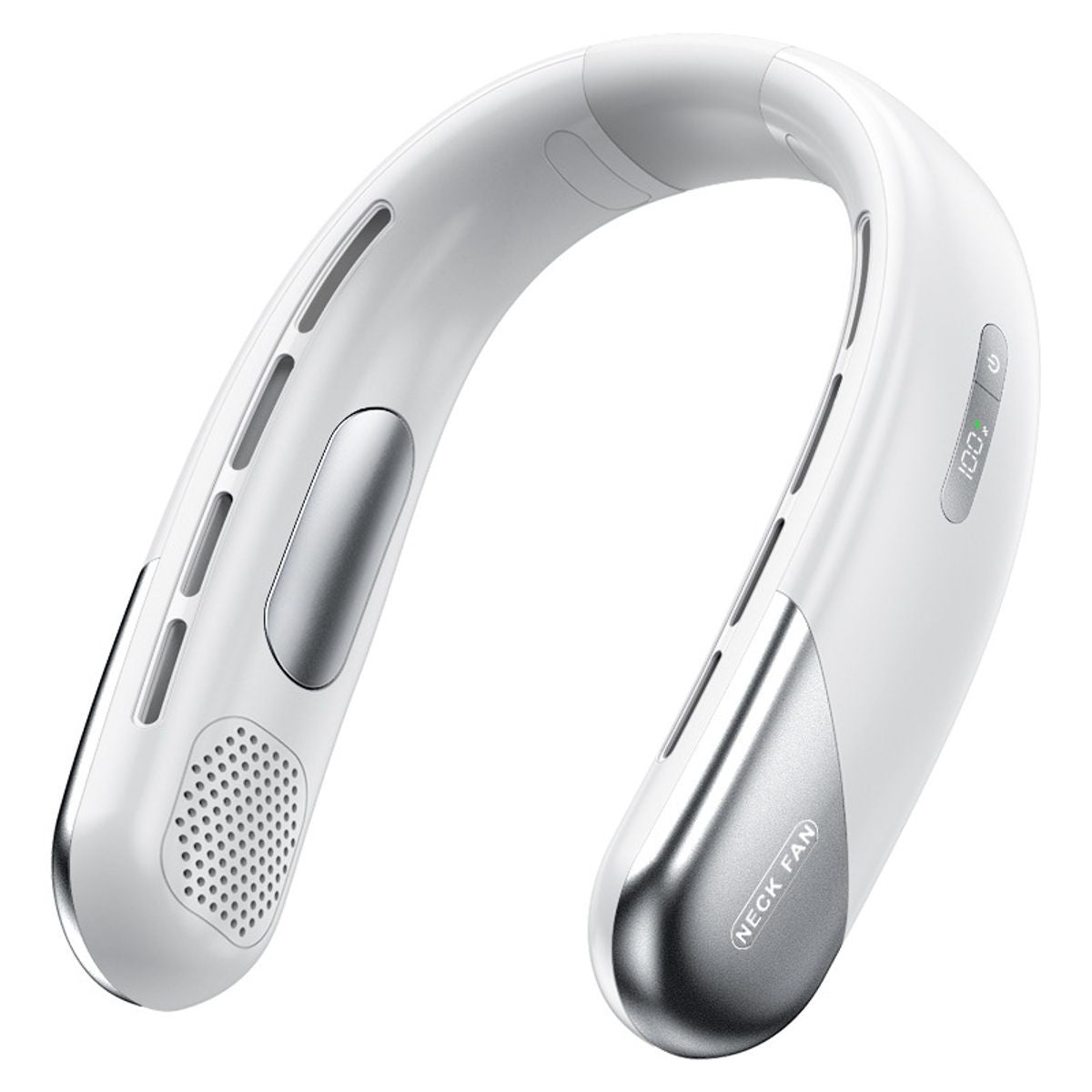Portable Bladeless Neck Fan - wearable white