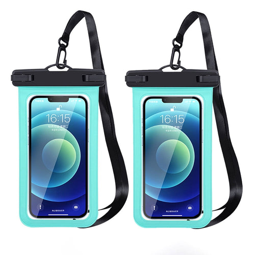 AquaGuard Waterproof Phone Pouch 2-Pack